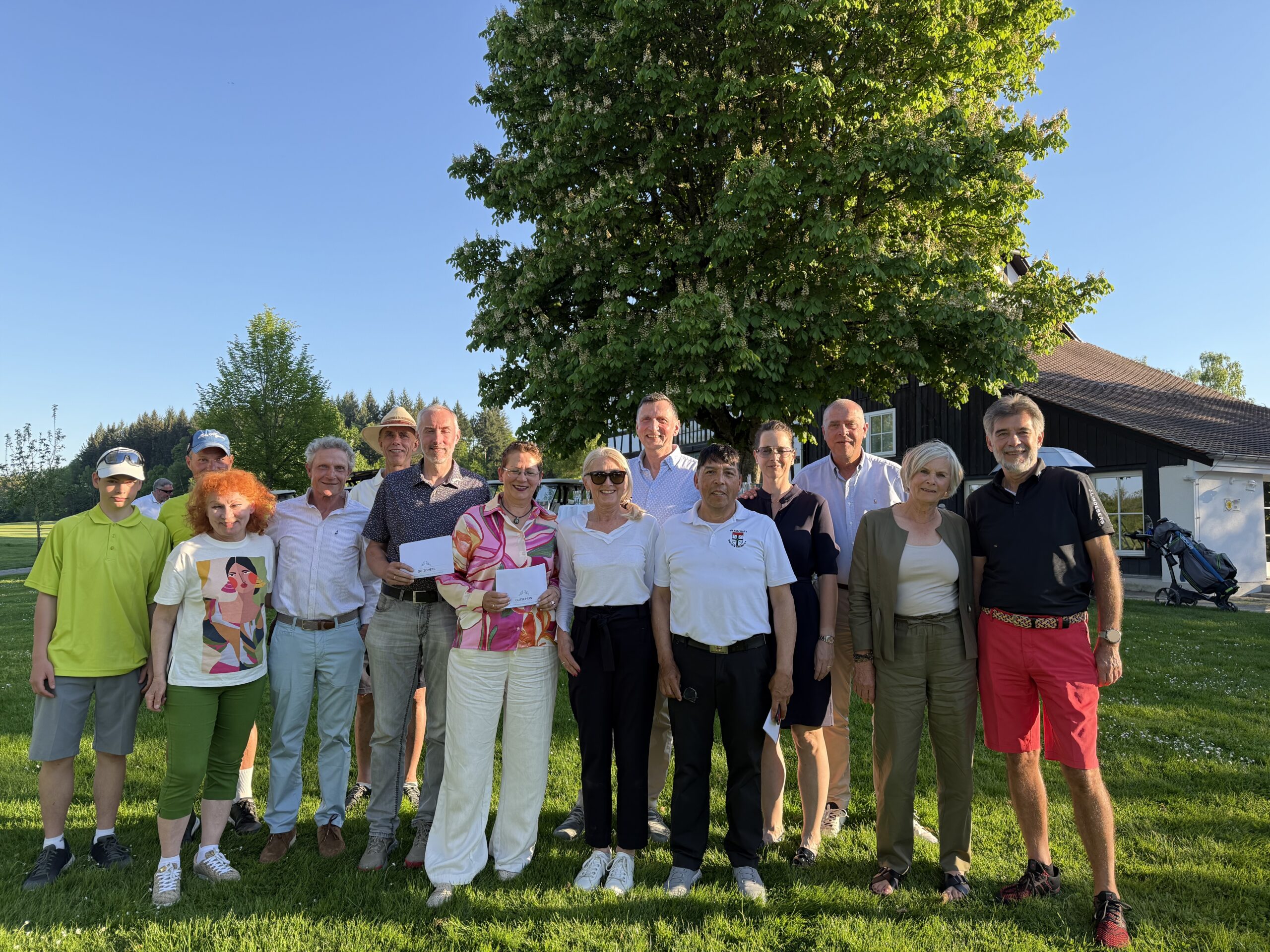 Vorstandsvierer zum 60jährigen Jubiläum